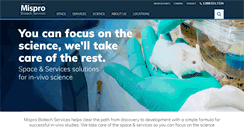 Desktop Screenshot of misprobiotech.com